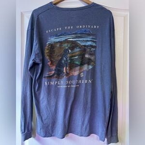 Simply Southern Men's Navy Adventure Graphic Tee